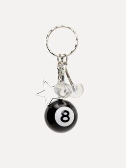 Pomelo - Star Billiard Keyring - Transparent