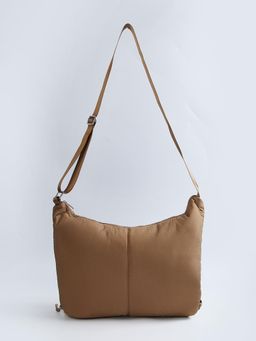 max - Women Solid Sling Bag - Khaki