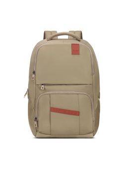 Skybags - Unisex Elevate Beige 17 Inch Compatible Laptop Backpack