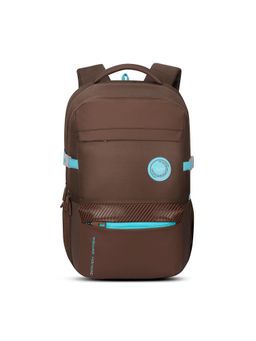 Skybags - Unisex Ontrak Dark Brown 17 Inch Compatible Laptop Backpack