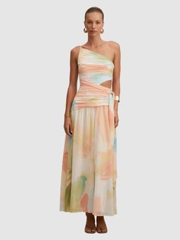 Forever New - Connie Ruched Asym Maxi Dress