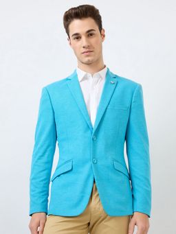 Park Avenue - Super Slim Fit Medium Blue Blazer