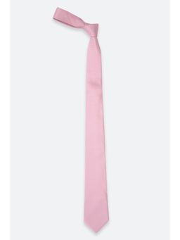 Peter England - Men Pink Print Tie