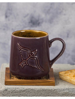 Fabindia - Rashi Purple Ceramic Mug - Sagittarius (330ml)