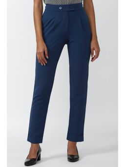 Van Heusen - Solid Navy Trousers