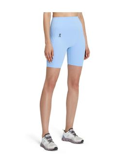 On - Women Sky Blue Polyamide Elastane Sports Shorts