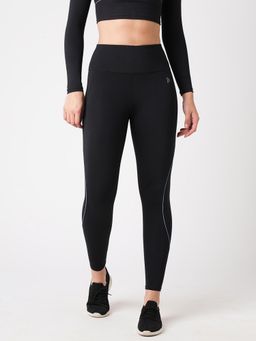 BODD ACTIVE - Black and Blue Endurance Tights