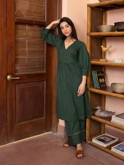 Shibui - Elegance Green Kurta