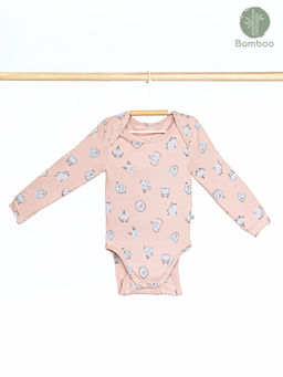 Cocoon Care - Bamboo Muslin Full Sleeve Printed Bodysuit for Babies | Wild Polka