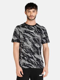 Puma - Graphic Aop Men Black T-shirts