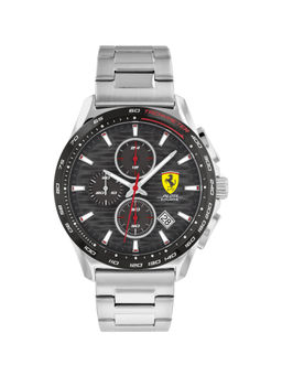 Scuderia Ferrari - PILOTA EVO Chronograph Grey Round Dial Men's Watch - 0830881