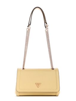 Guess - Yellow Textured Noelle Convertible Sling Bag