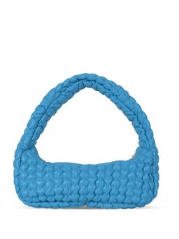 HIE - Textured Sierra Handbag - Pacific Turquoise