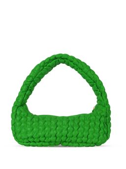 HIE - Textured Sierra Handbag - Caribbean Green