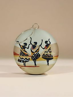ARTKLIM - Tribal Rhythm Dance Round Printed Clutch