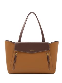 MIRAGGIO - Roberta 16 Inch Tote Bag - Brown (L)