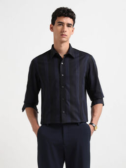 Arrow Newyork - Men Manhattan Slim Fit Vertical Striped Shirt