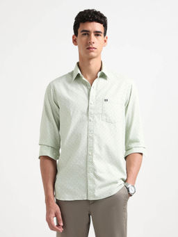 Arrow Sports - Men'S All Over Printed Dobby Shirt