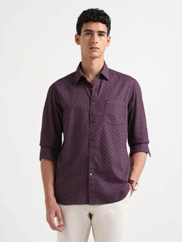 Arrow Sports - Men'S All Over Printed Dobby Shirt