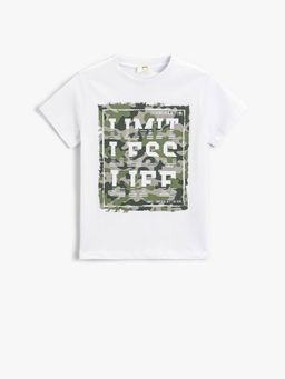 Koton - Boys White T-shirt