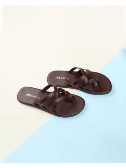 Planet Paaduks - Radial Comfort Dark Brown Eco - Friendly Men Flats