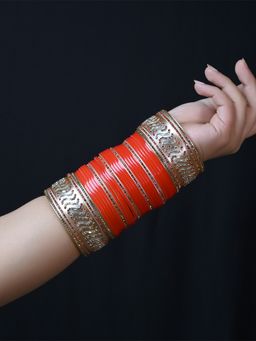 AG'S - Annapurna Red Bridal Chura Set (2.6)