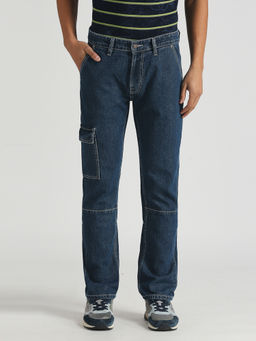 Pepe Jeans - Mid Waist Straight Fit Leg Jeans