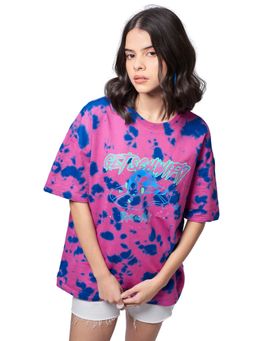 The Souled Store - Rick and Morty Pink Get Schwifty Boyfriend T-Shirt for Women