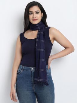Wicked stitch - Scarves For Women Cotton Checkered