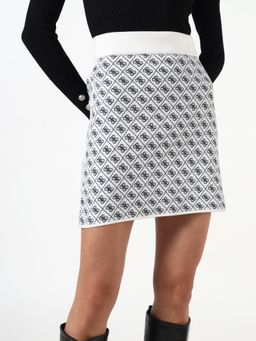 Guess - Women Printed High-Rise Straight Skirt