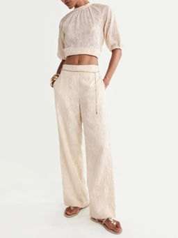 RAREISM - Solid Off White Women's Trouser