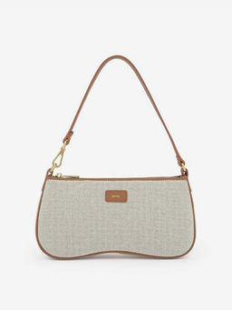 JW PEI - Eva Shoulder Handbag Beige Canvas