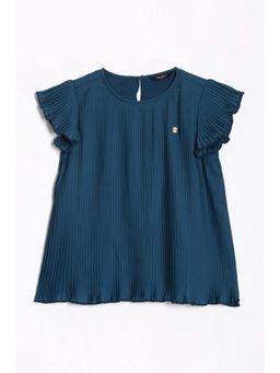 Allen Solly - Girls Navy Stripe Casual Top