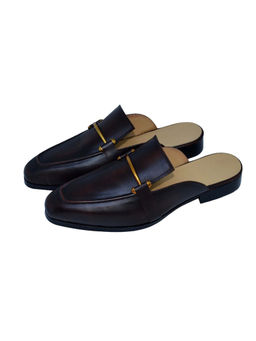 SHUTIQ - Enzo Syrup Black Mules