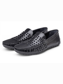 SHUTIQ - Arika Coal Black Shoes