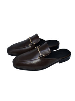 SHUTIQ - Babouche Cocoa Brown Shoes