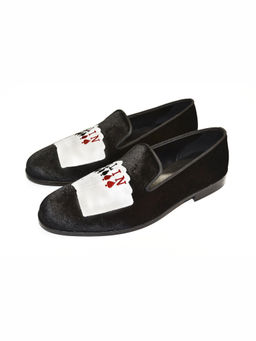 SHUTIQ - All In Coal Black Shoes