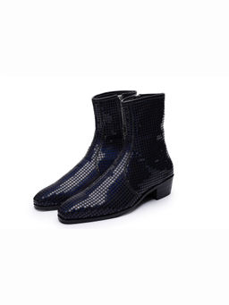 SHUTIQ - Jackson Navy Blue Boots