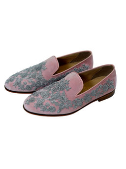 SHUTIQ - Midnight Garden Pink Shoes