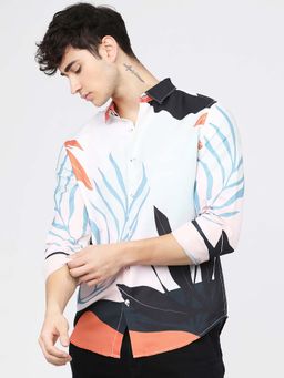 HIGHLANDER - Men Multi-Color Slim Fit Printed Casual Shirt