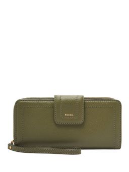 Fossil - Madison Green Small Zip Wallet