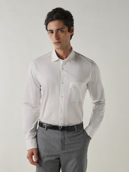 Reid & Taylor - White Slim Fit Shirt