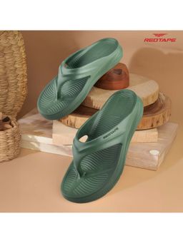 Red Tape - Olive Mens EVA Comfort Flipflops