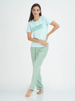 mackly - Womens Printed Nightsuit (Set of 2)