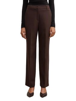 Forever New - Brown Ada Straight Leg Trousers