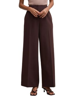 Forever New - Brown Lee Petite Wide Leg Pant