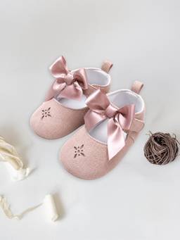 Mi Arcus - Suede Solid Pink Booties