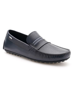 Arrow - Mens AUDIENT Driving Loafers - Navy Blue