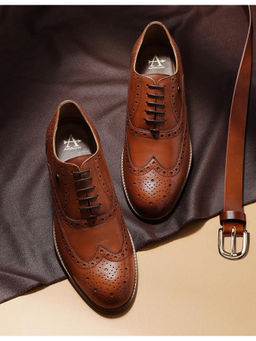 Arrow - Mens CHARTER 2.0 Lace Up Shoes - Tan