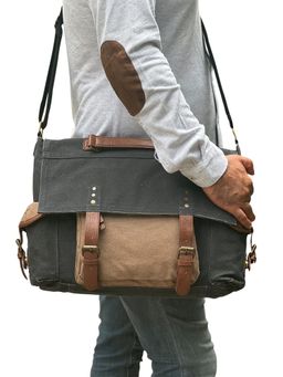 Mona B - Unisex Stylish Design Laptop Messenger Bag